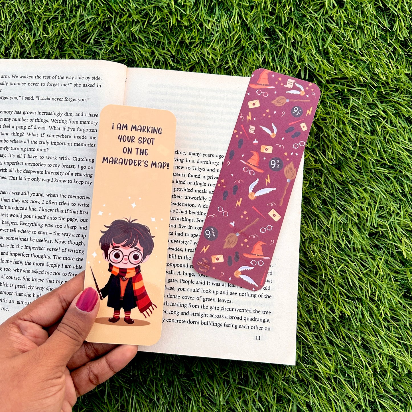 Harry Potter - Double-Sided Chatty Traditional Bookmark