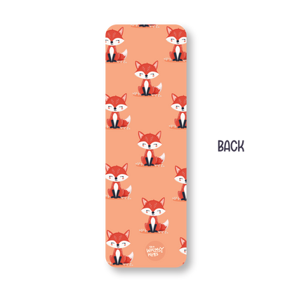 Fox - Double-Sided Chatty Traditional Bookmark