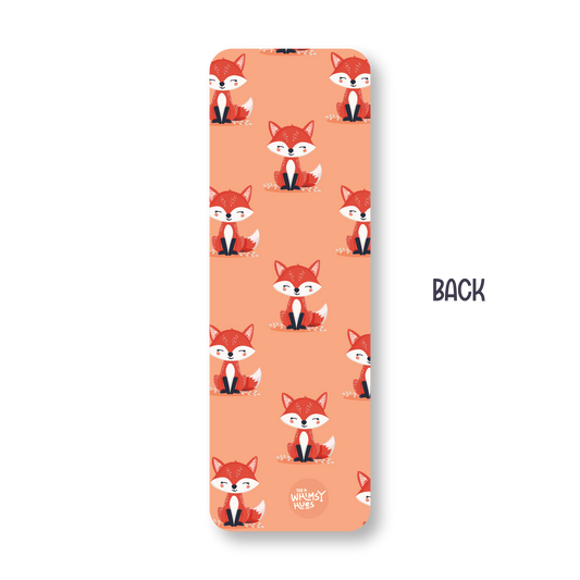 Fox - Double-Sided Chatty Traditional Bookmark