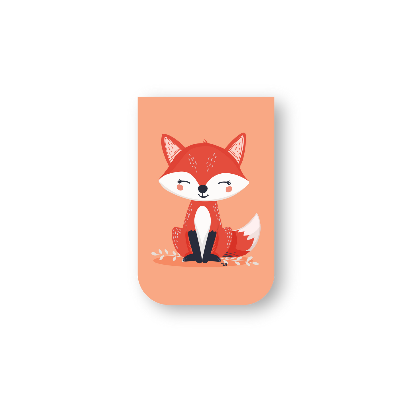 Fox - Chatty Double-Sided Magnetic Bookmark