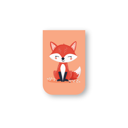 Fox - Chatty Double-Sided Magnetic Bookmark