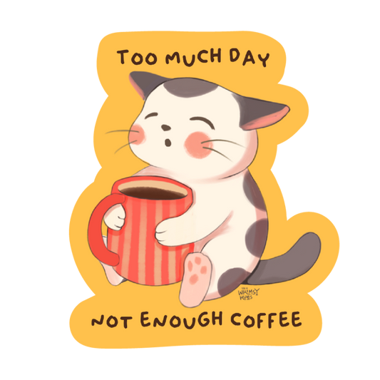 Coffee Cat - Sticker