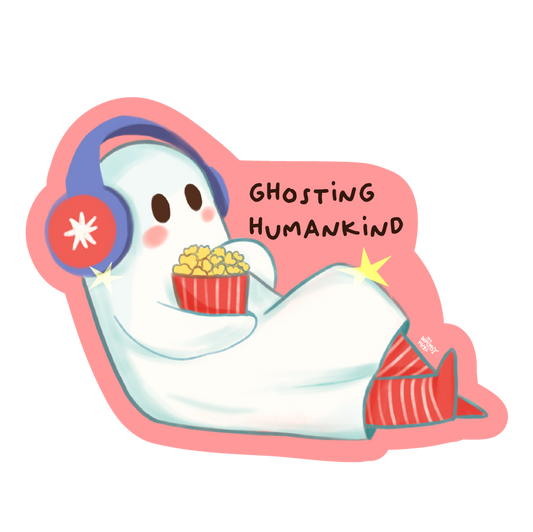 Ghosting everyone - Sticker