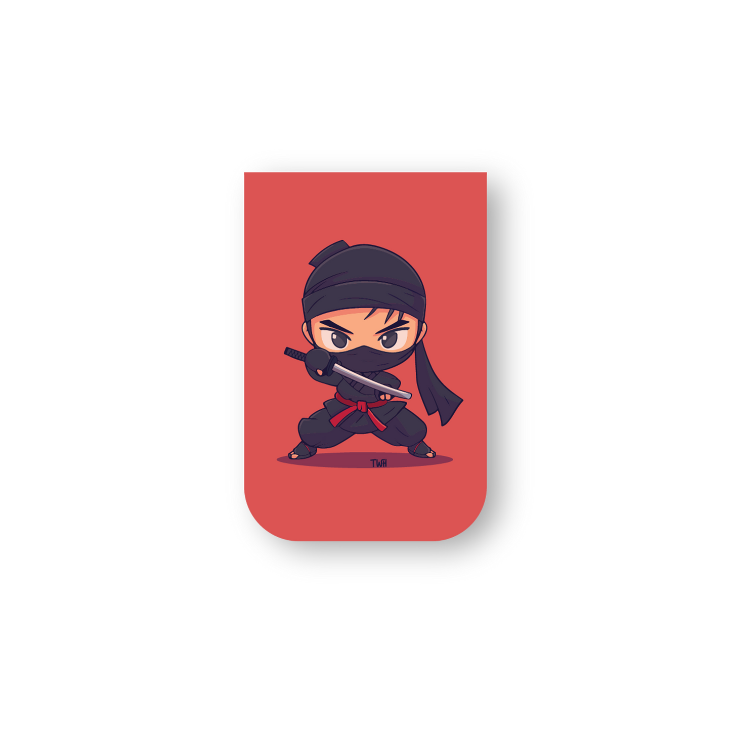 Ninja - Chatty Double-Sided Magnetic Bookmark
