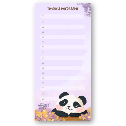 To-Dos & Daydreams - Panda Listpad