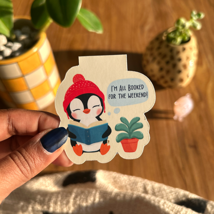 Cozy Chums Magnetic Bookmarks - Set of 6