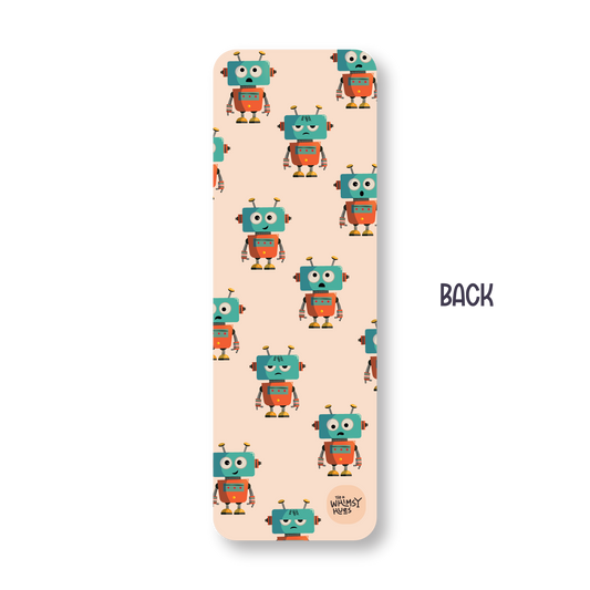 Silly Bot - Double-Sided Chatty Traditional Bookmark
