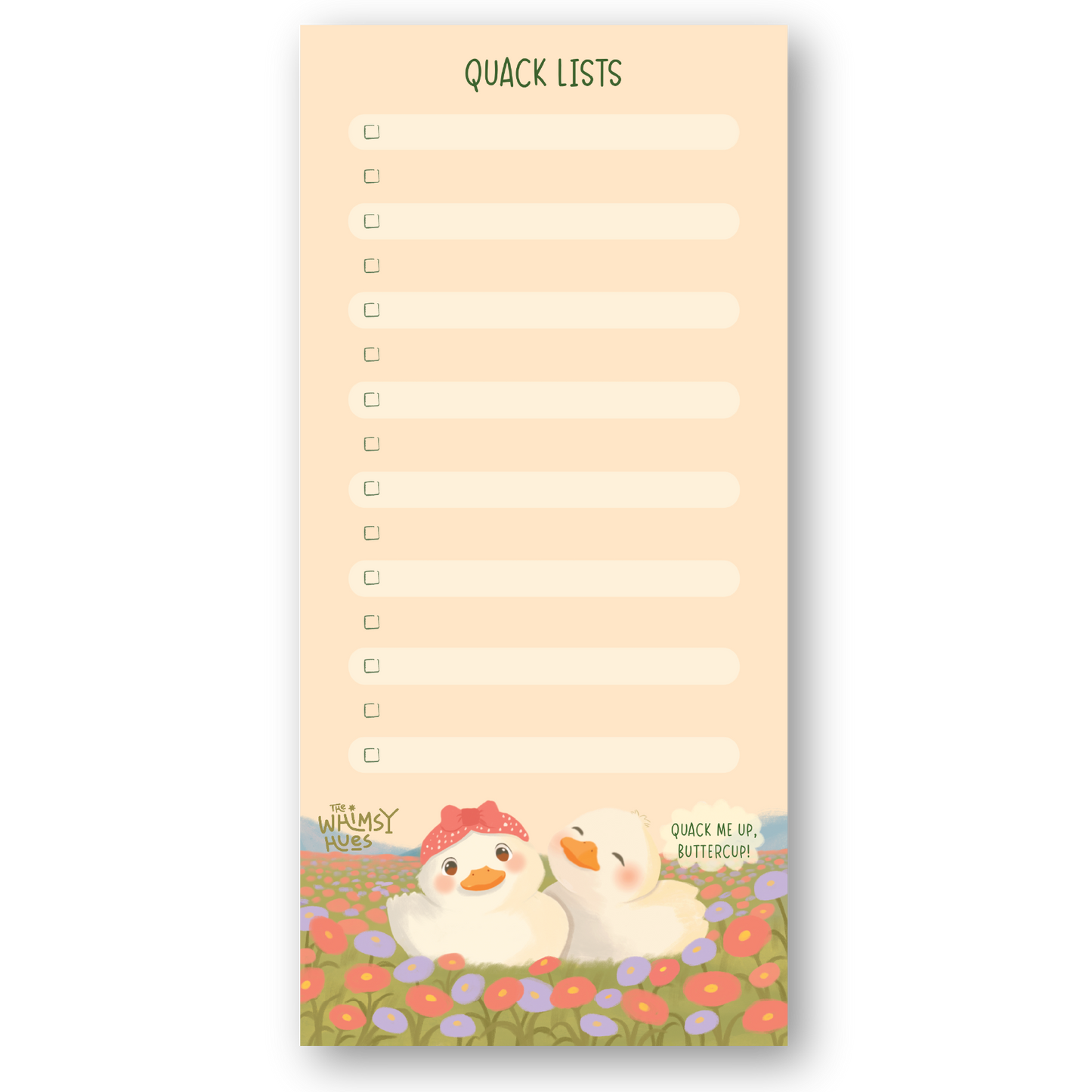 Quack Lists - Ducks Listpad