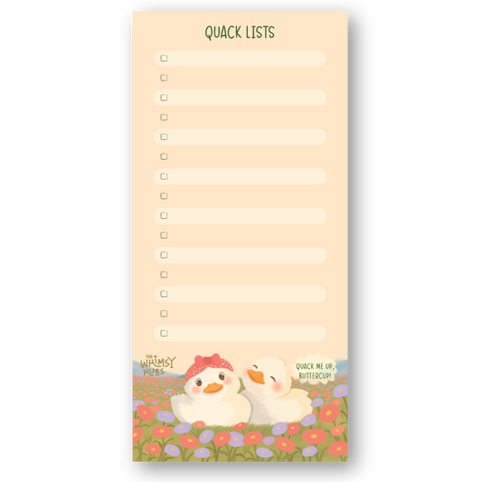 Quack Lists - Ducks Listpad