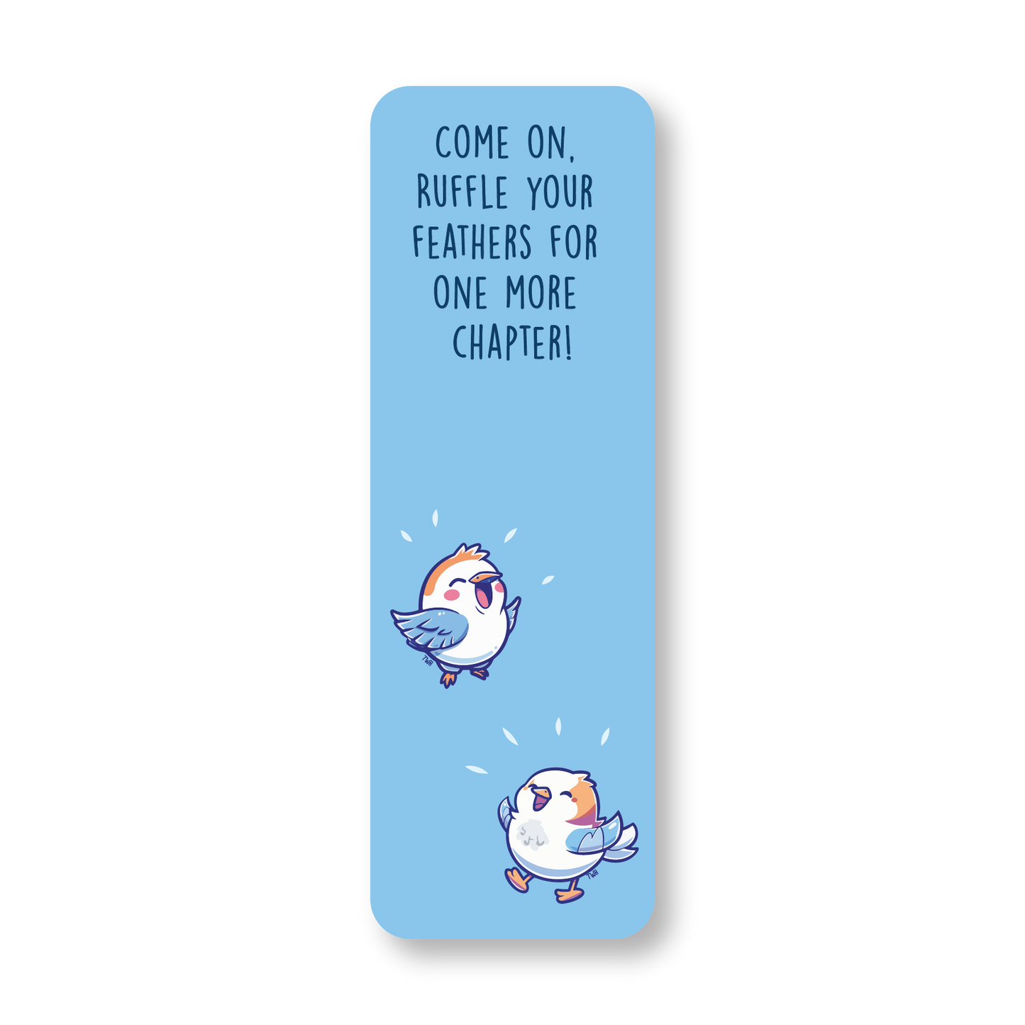 Bird - Double-Sided Chatty Traditional Bookmark
