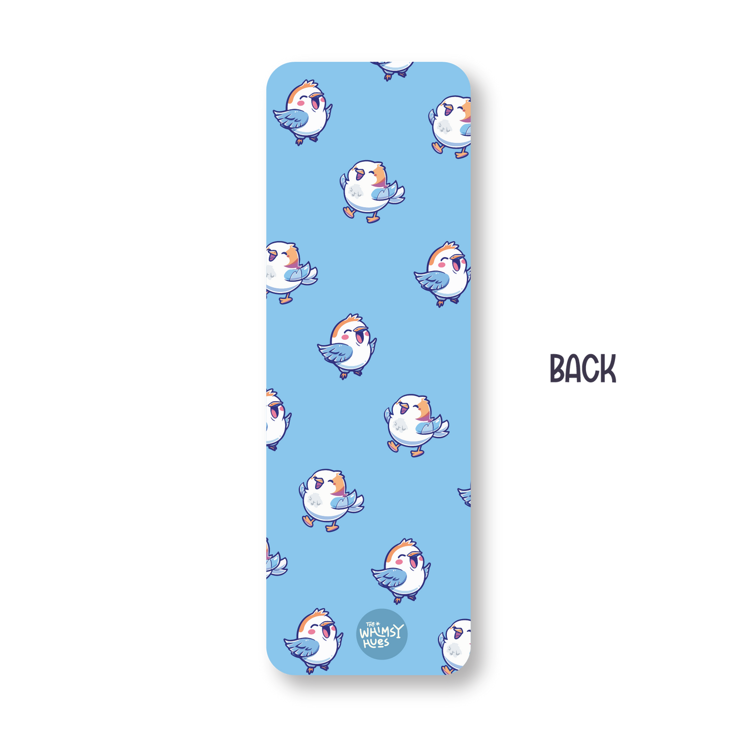 Bird - Double-Sided Chatty Traditional Bookmark