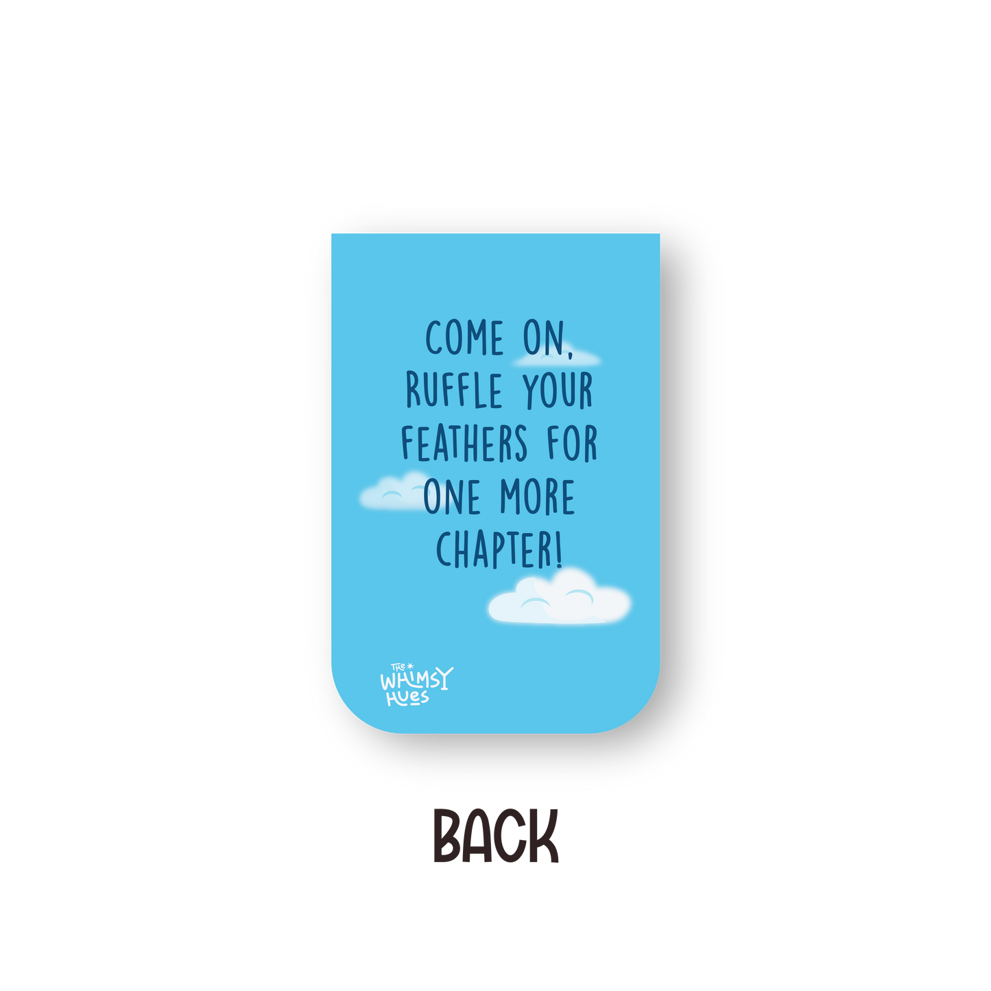 Bird - Chatty Double-Sided Magnetic Bookmark