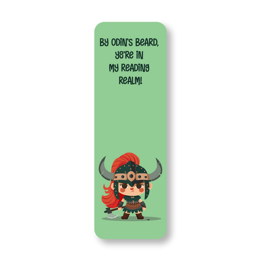Viking - Double-Sided Chatty Traditional Bookmark