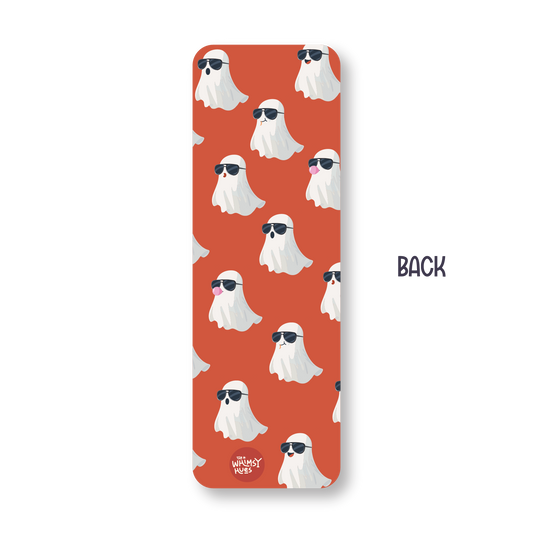 Ghost - Double-Sided Chatty Traditional Bookmark