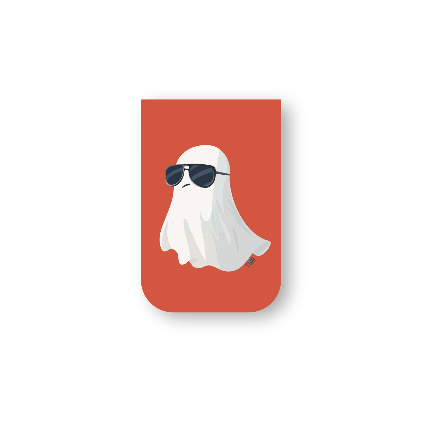 Ghost - Chatty Double-Sided Magnetic Bookmark
