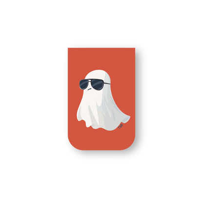 Ghost - Chatty Double-Sided Magnetic Bookmark