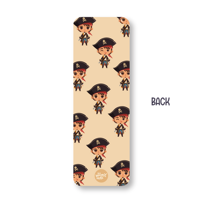 Pirate - Double-Sided Chatty Traditional Bookmark