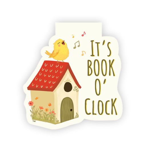Book O Clock - Magnetic Bookmark