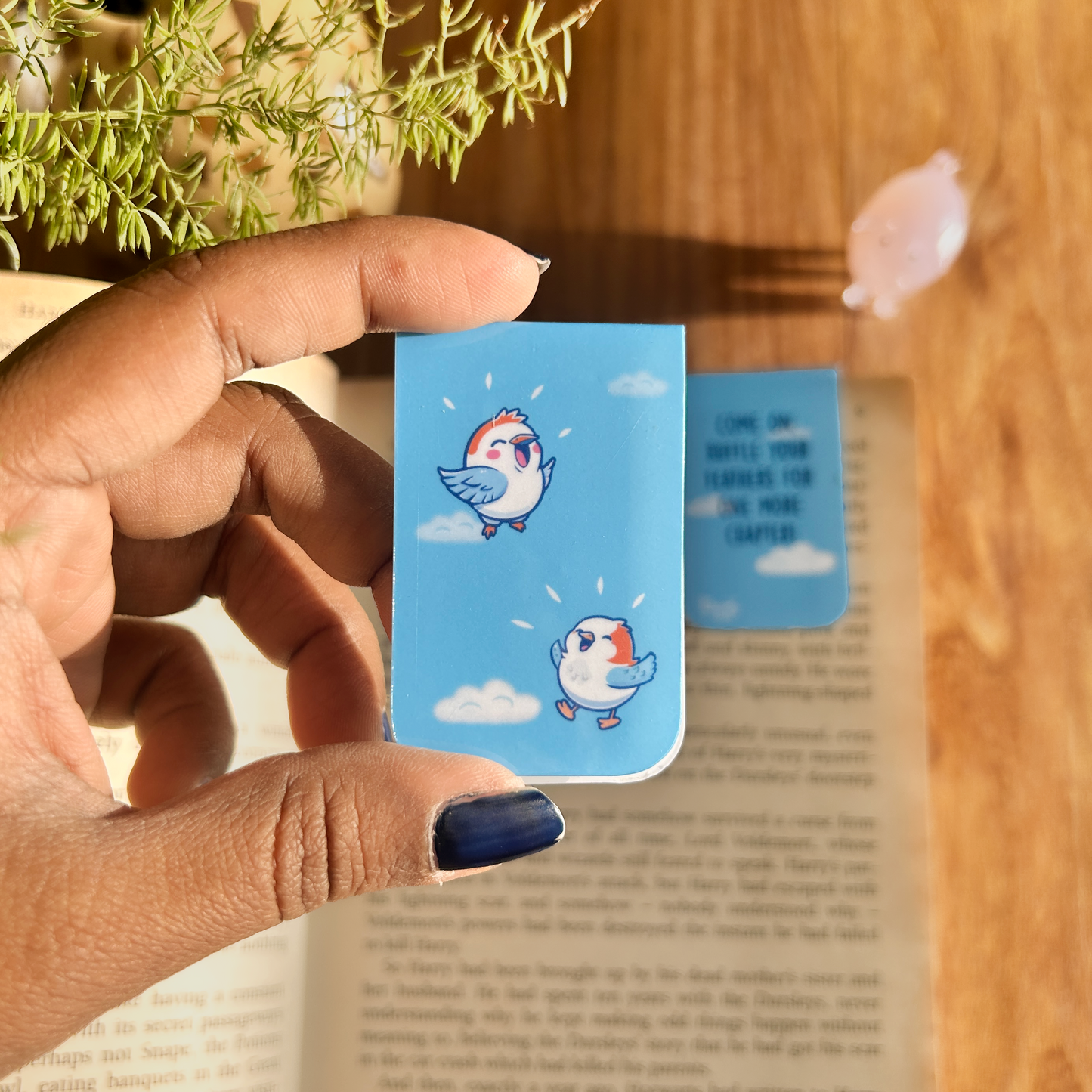 Chatty Magnetic Bookmarks - Cute Animals - Set of 6