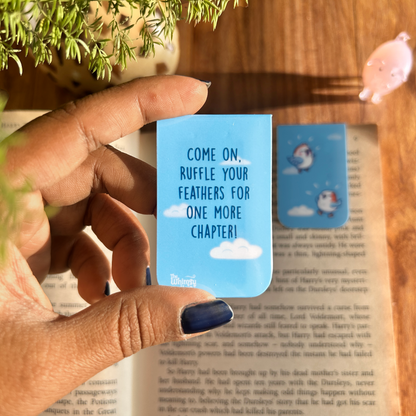 Bird - Chatty Double-Sided Magnetic Bookmark
