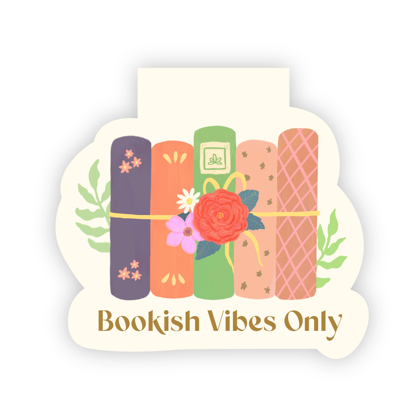 Bookish Vibes Only - Magnetic Bookmark