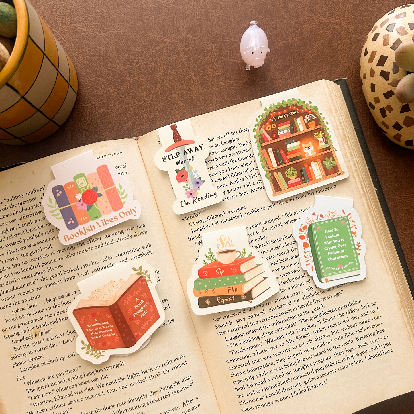 The Ultimate Bookish Set of 12 Magnetic Bookmarks