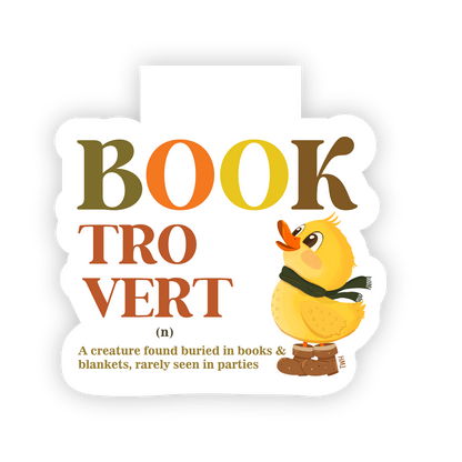 Booktrovert - Magnetic Bookmark