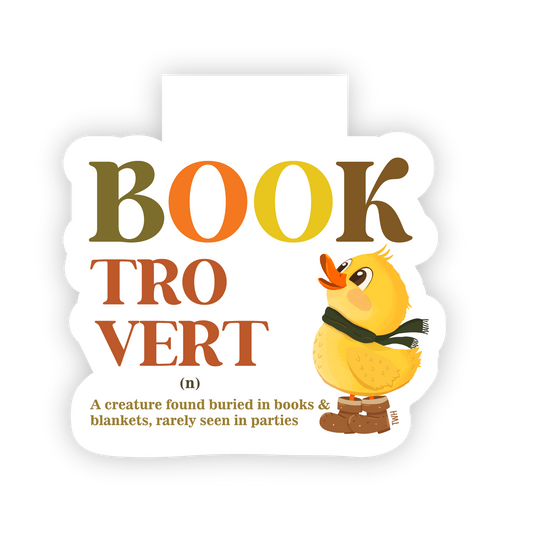Booktrovert - Magnetic Bookmark
