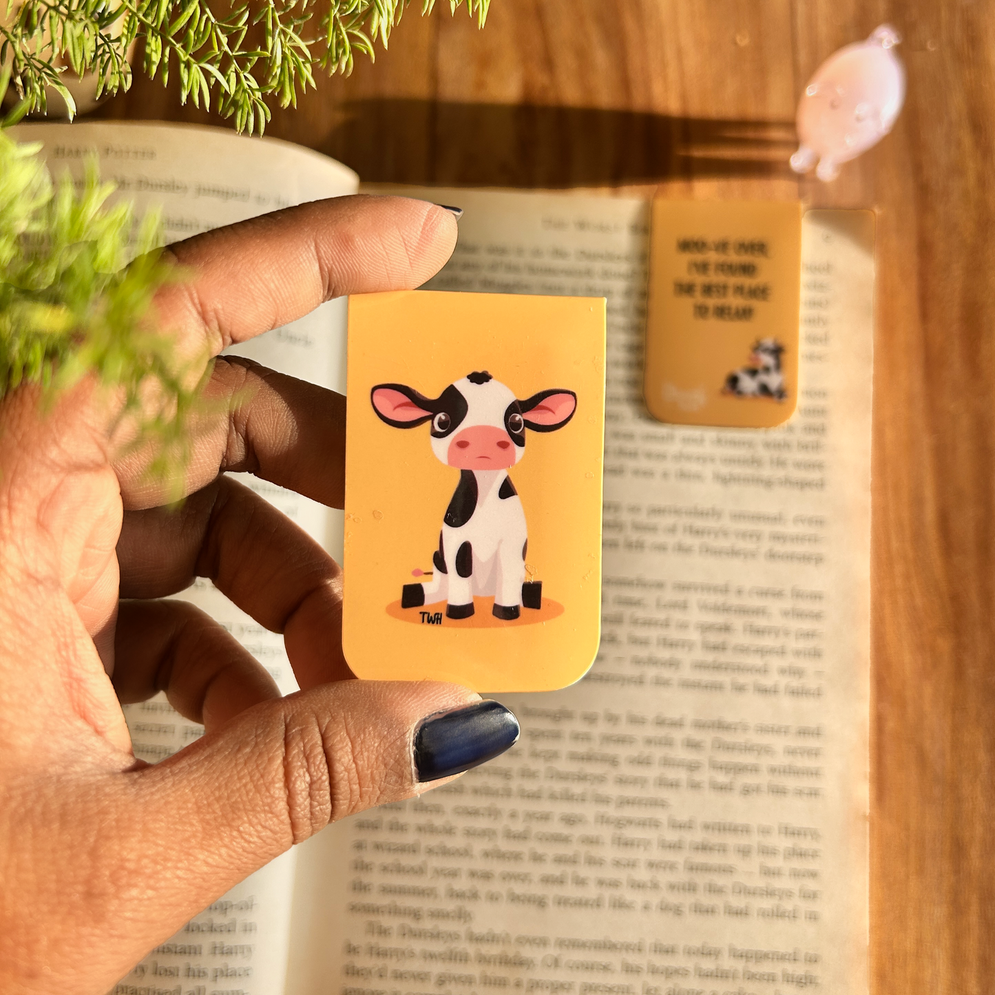 Chatty Magnetic Bookmarks - Cute Animals - Set of 6