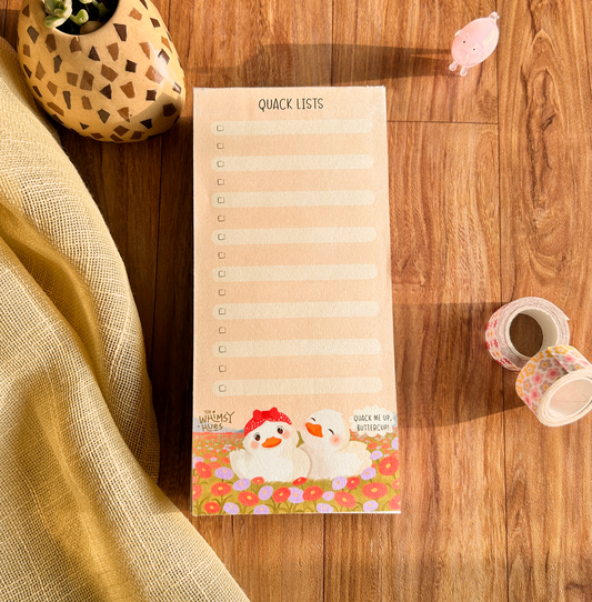 Quack Lists - Ducks Listpad
