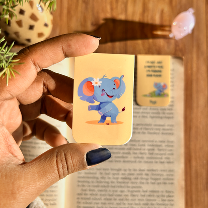 Chatty Magnetic Bookmarks - Cute Animals - Set of 6