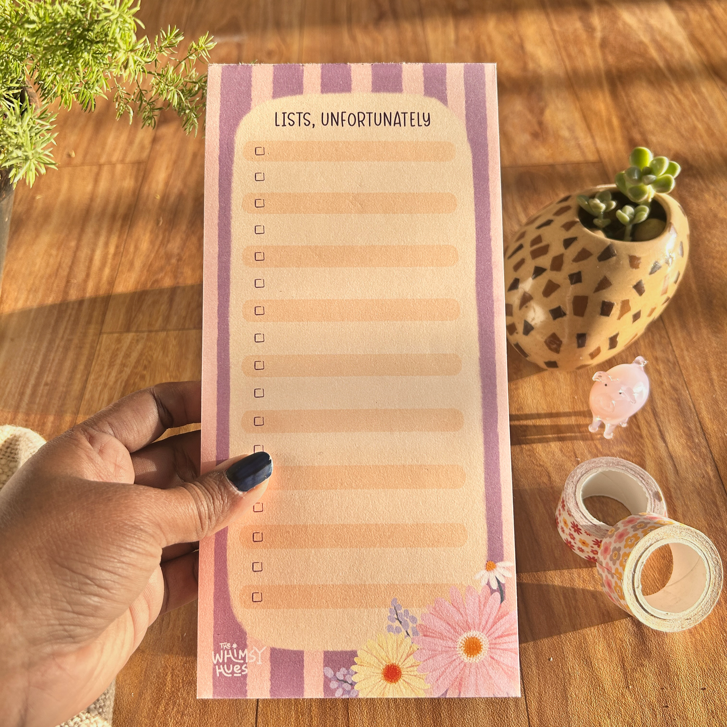 Lists, Unfortunately - Pastel Floral Listpad