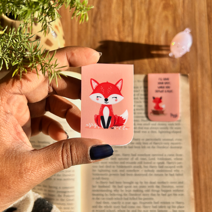 Chatty Magnetic Bookmarks - Cute Animals - Set of 6