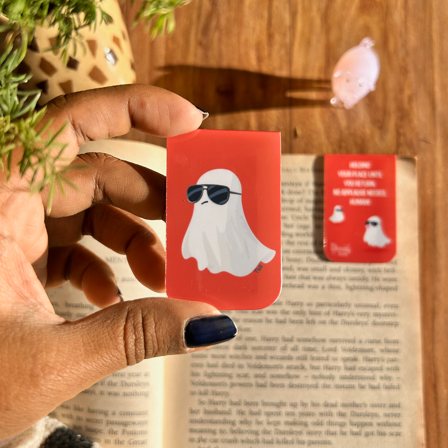 Chatty Magnetic Bookmarks - Cute Characters - Set of 6