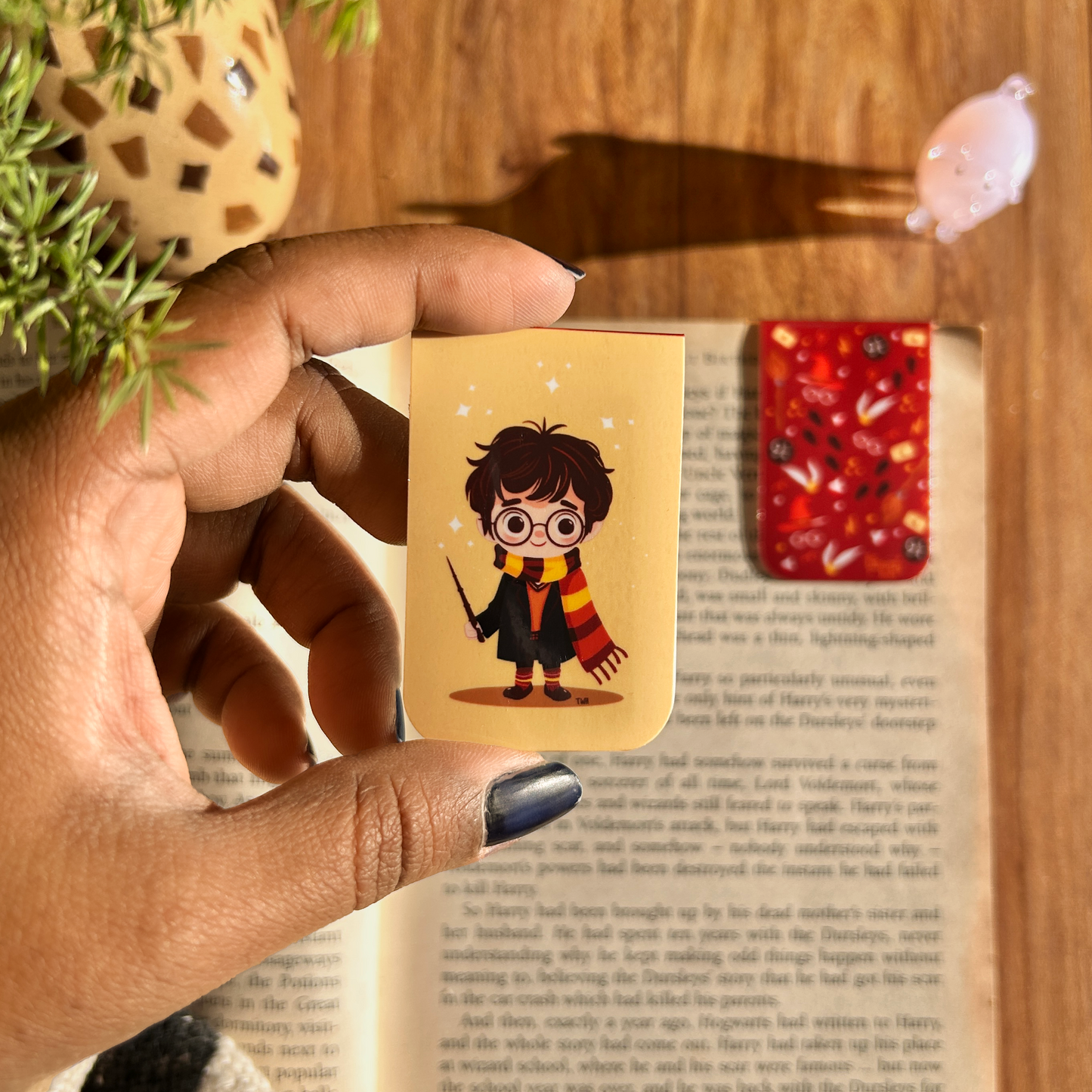 Harry Potter - Chatty Double-Sided Magnetic Bookmark