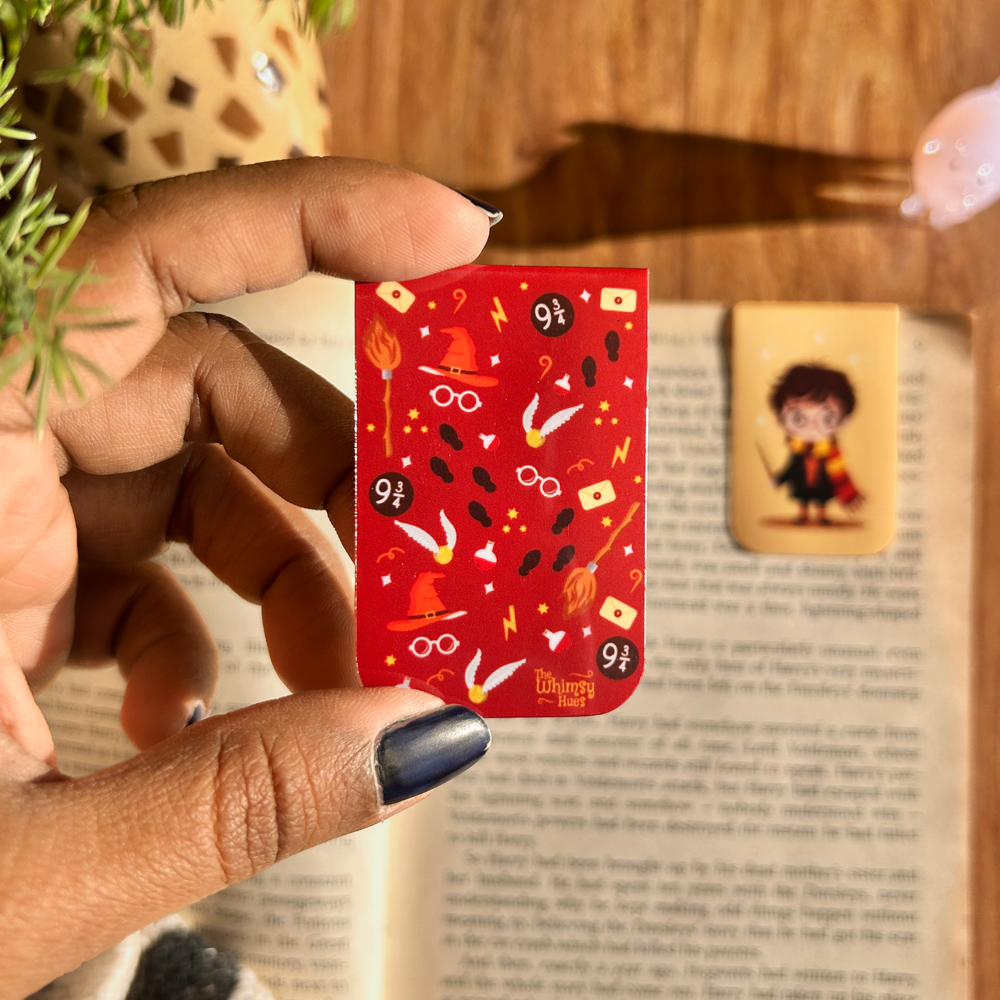Harry Potter - Chatty Double-Sided Magnetic Bookmark