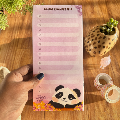 To-Dos & Daydreams - Panda Listpad