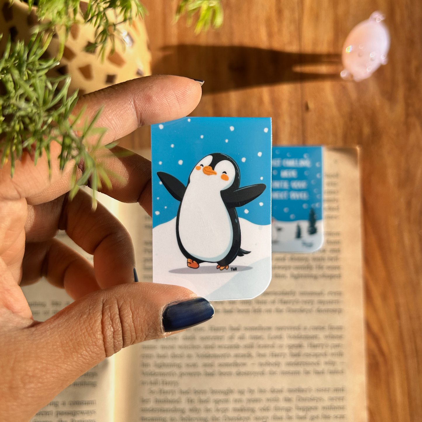 Chatty Magnetic Bookmarks - Cute Animals - Set of 6